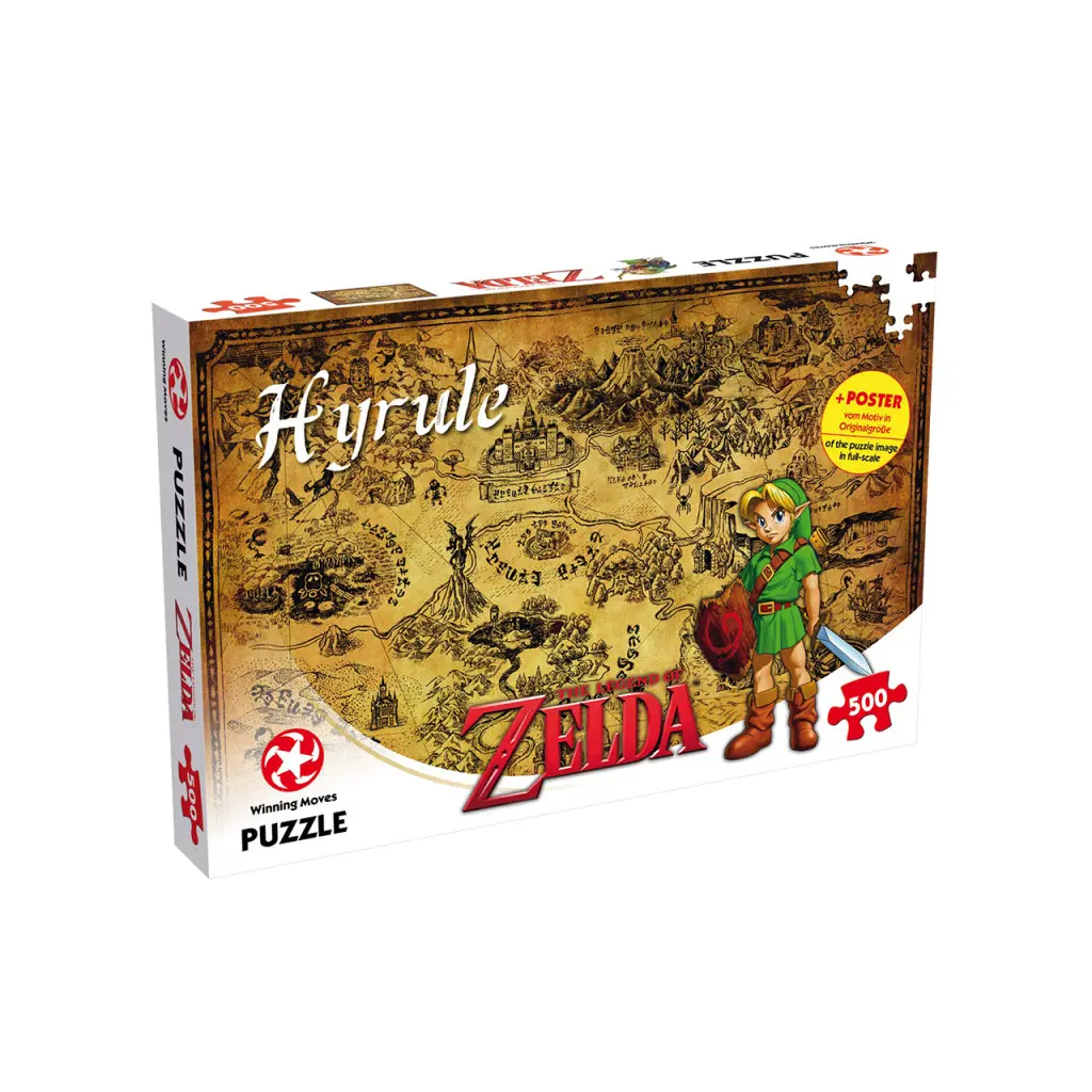 Puzzle 500 pcs  Zelda : Hyrule