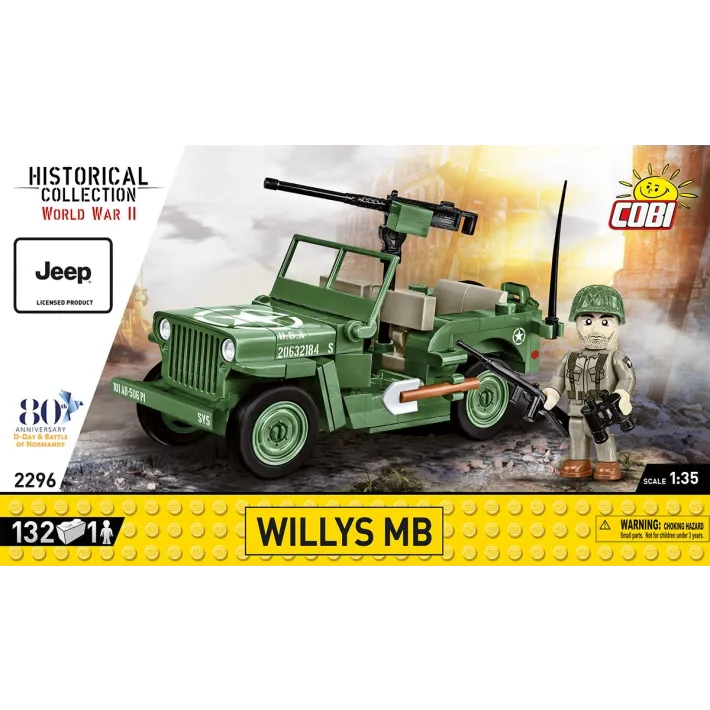 Willys MB 132 Pièces (COBI-2296)