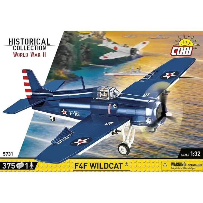 F4F WILDCAT 375 Pièces (COBI-5731)