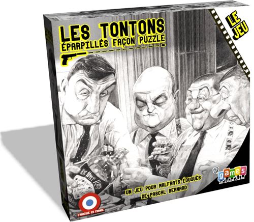 Les Tontons éparpillés façon puzzle