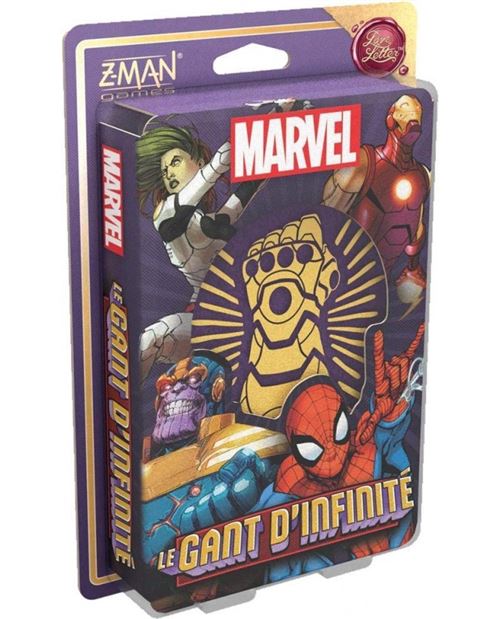 Le gant d'infinité Love letter marvel