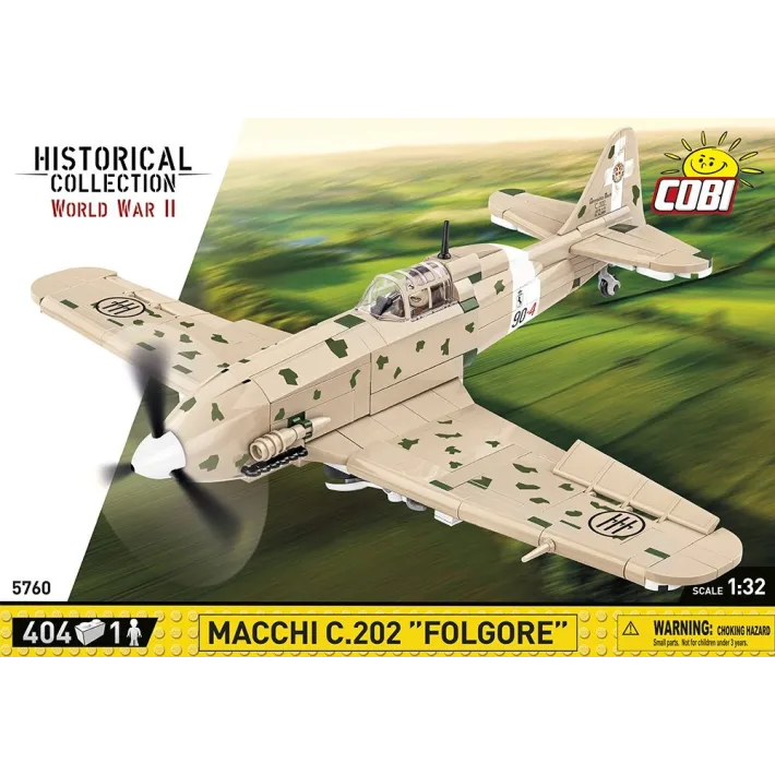 MACCHII C.202 FOLGORE 404 Pièces (COBI-5760)
