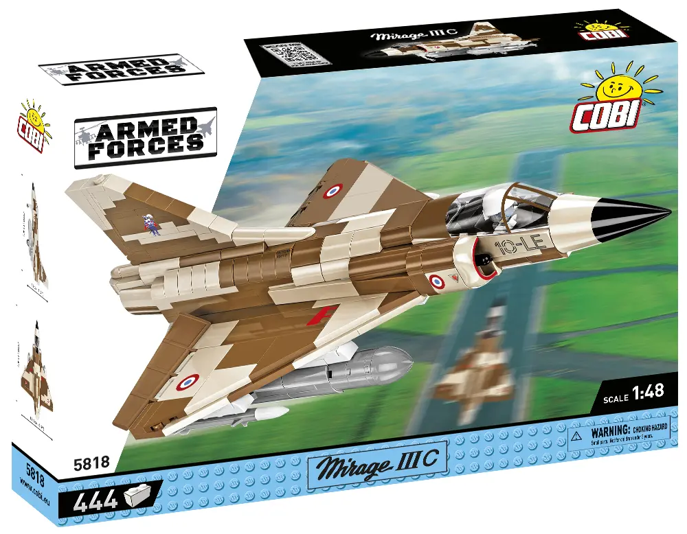  MIRAGE IIIC 444 Pièces (COBI-5818)