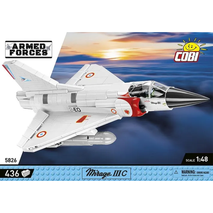 Mirage IIIC Cigognes 436 Pièces (COBI-5826) 