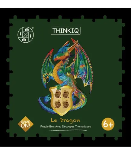 [88284] Puzzle Bois "Le Dragon"  198pcs  42.5*30*0.5