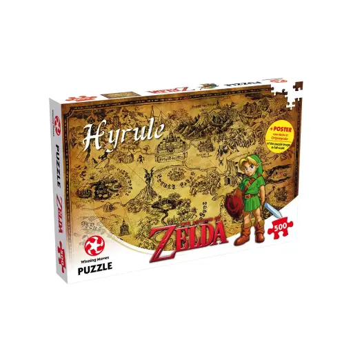 [PIX1437] Puzzle 500 pcs  Zelda : Hyrule
