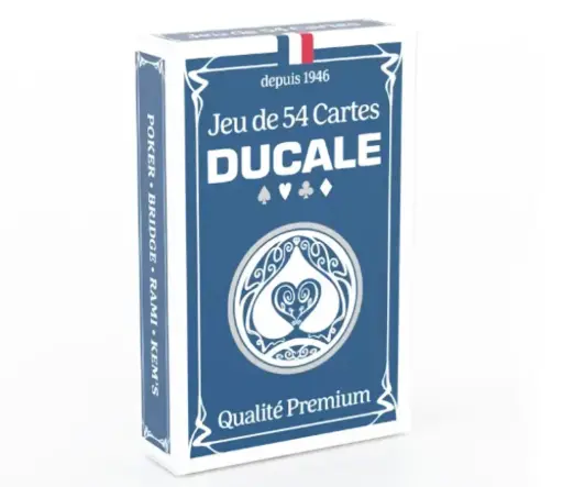 [PIX1335] Ducale Origine  Jeu de 54 Cartes  étui carton