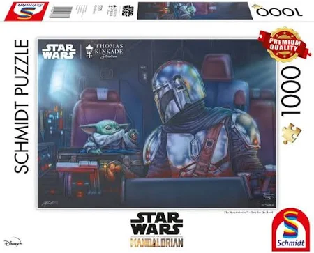 [PIX1312] Puzzle Star Wars Mandalorian 1000 pcs  Two for the Road [57378]