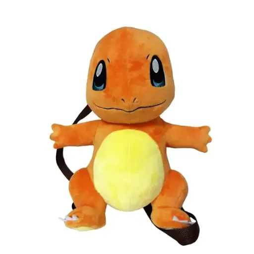 [ex PIX1278] Peluche Sac à Dos Pokémon - Salamèche