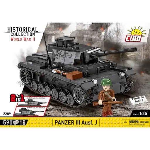 [COBI-2289] Panzer III Ausf.J (COBI-2289)