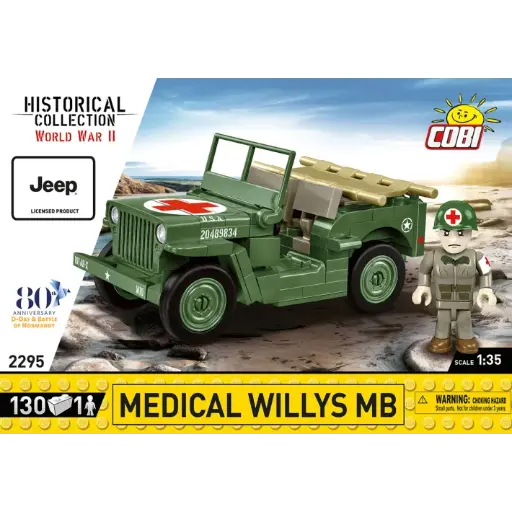 [COBI-2295] Medical Willys MB 130 Pièces (COBI-2295)