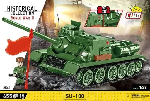 [COBI-2541] Char russe SU-100 655 Pièces (COBI-2541)