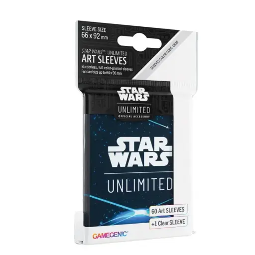 [GGS15031ML] Star Wars Unlimited Sleeves : Space Blue