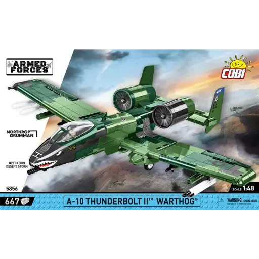 [COBI-5856] A-10 THUNDERBOLT II WARTHOG 667 Pièces (COBI-5856)