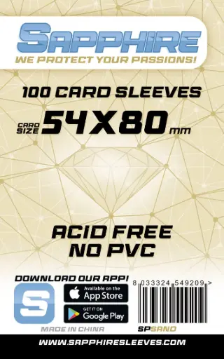 [OL-SPSAND] Protections Sand (54x80 mm) - 100 pieces/pack - [Architect]