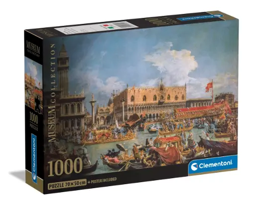 Puzzle 1000p museum Clementoni Canaletto
