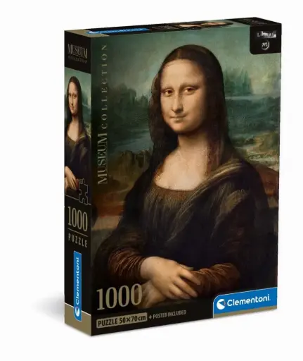 Puzzle 1000p museum Clementoni Joconde