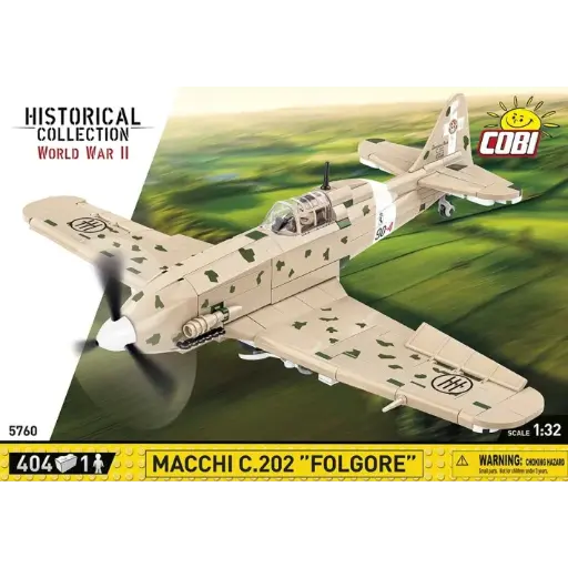 [COBI-5760] MACCHII C.202 FOLGORE 404 Pièces (COBI-5760)