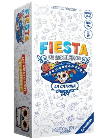 [OLD008FI] Fiesta de los muertos extension La Catrina
