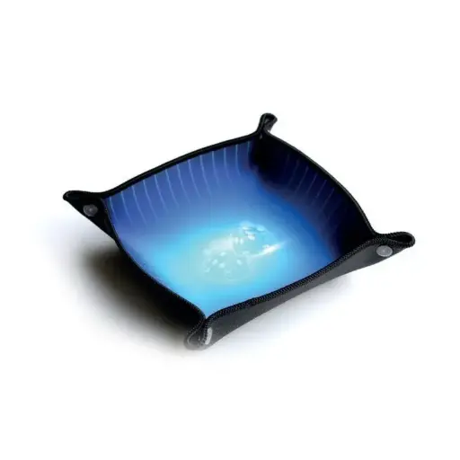 [WOG036PB] Piste de dés Bleu 21x21cm